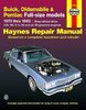 Buick Oldsmobile Pontiac Reparaturhandbuch 70-90