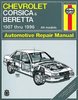 Chevrolet Corsica Beretta 87-96 Reperaturhandbuch