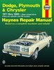 Dodge Chrysler Plymouth Reparaturhandbuch 71 - 89