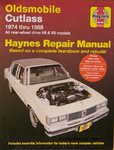 Oldsmobile Cuttlas und Cuttlas Supreme Reparaturhandbuch 74 - 88